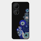Mystic Evil Eye Glass Phone Case For Vivo Y100 5G
