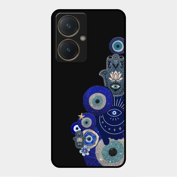 Mystic Evil Eye Glass Phone Case For Vivo Y27