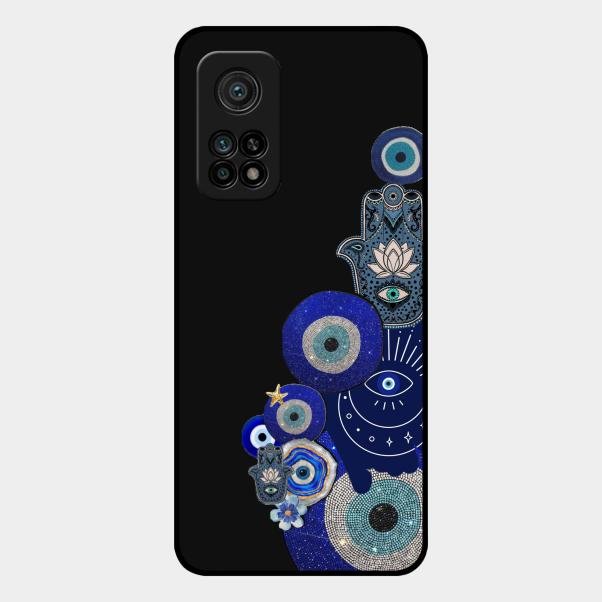 Mystic Evil Eye Glass Phone Case For Xiaomi Mi 10T Pro 5G