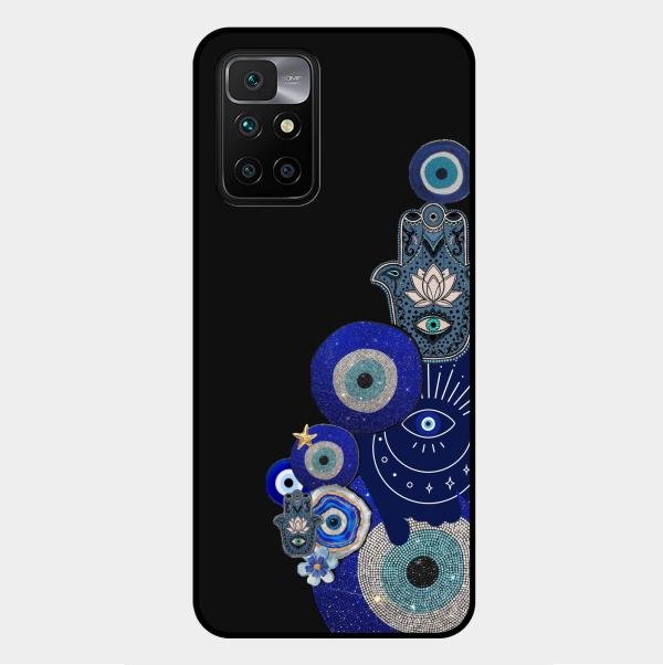 Mystic Evil Eye Glass Phone Case For Xiaomi Redmi 10 Prime
