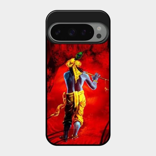 Mystic Krishna Flute Phone Case For Google Pixel 9 Pro 5G