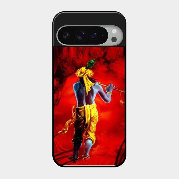 Mystic Krishna Flute Phone Case For Google Pixel 9 Pro Xl