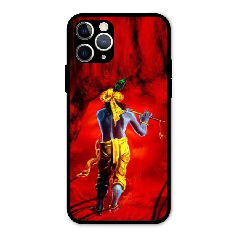 Mystic Krishna Flute Phone Case For iPhone 11 Pro