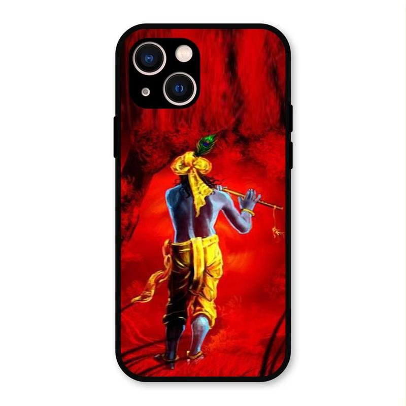Mystic Krishna Flute Phone Case For iPhone 13
