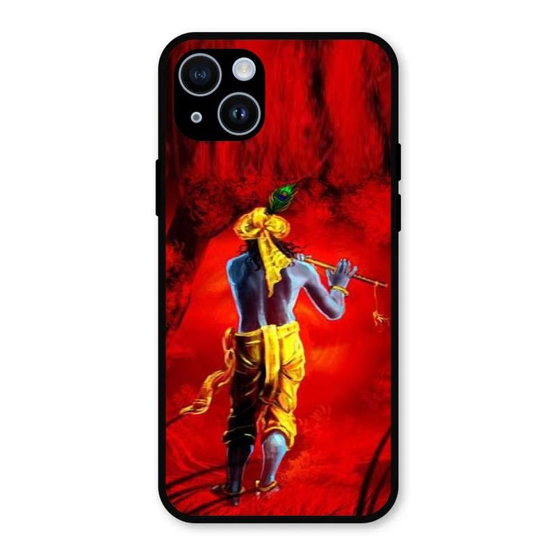Mystic Krishna Flute Phone Case For iPhone 14