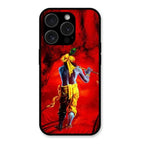 Mystic Krishna Flute Phone Case For iPhone 15 Pro