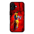 Mystic Krishna Flute Phone Case For iPhone 16 Plus