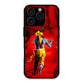 Mystic Krishna Flute Phone Case For iPhone 16 Pro