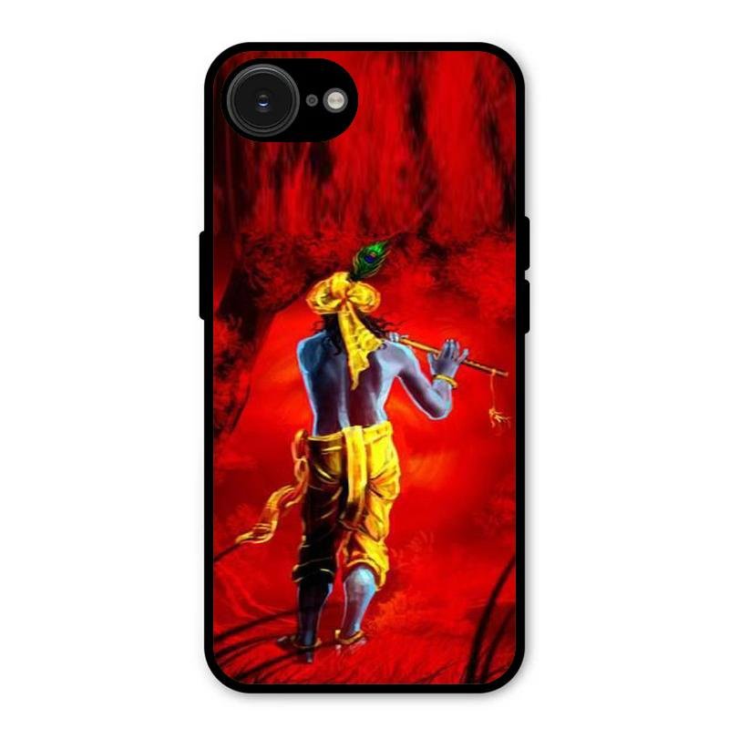Mystic Krishna Flute Phone Case For iPhone 16e