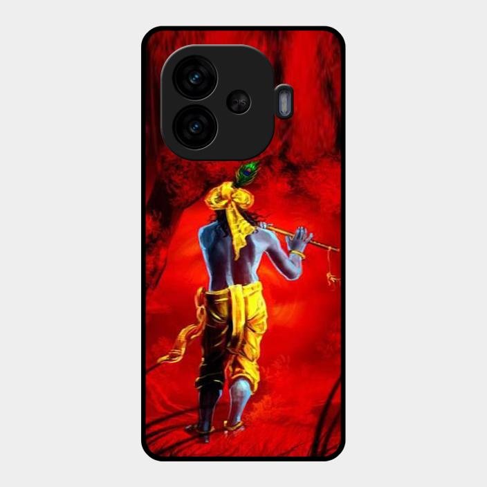 Mystic Krishna Flute Phone Case For Iqoo Neo 10R 5G