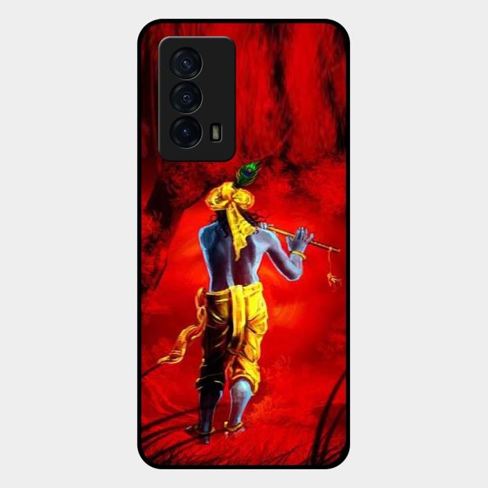 Mystic Krishna Flute Phone Case For Iqoo Z5 5G