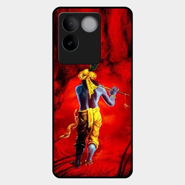 Mystic Krishna Flute Phone Case For Iqoo Z7 Pro 5G