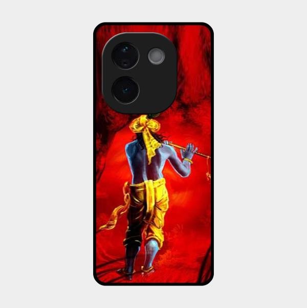 Mystic Krishna Flute Phone Case For Iqoo Z9S Pro 5G