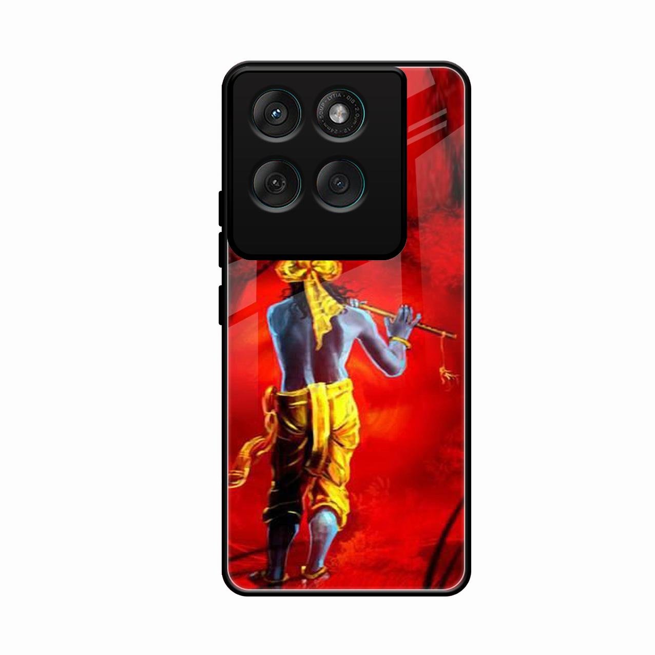 Mystic Krishna Flute Phone Case For Motorola Edge 60 Pro 5G