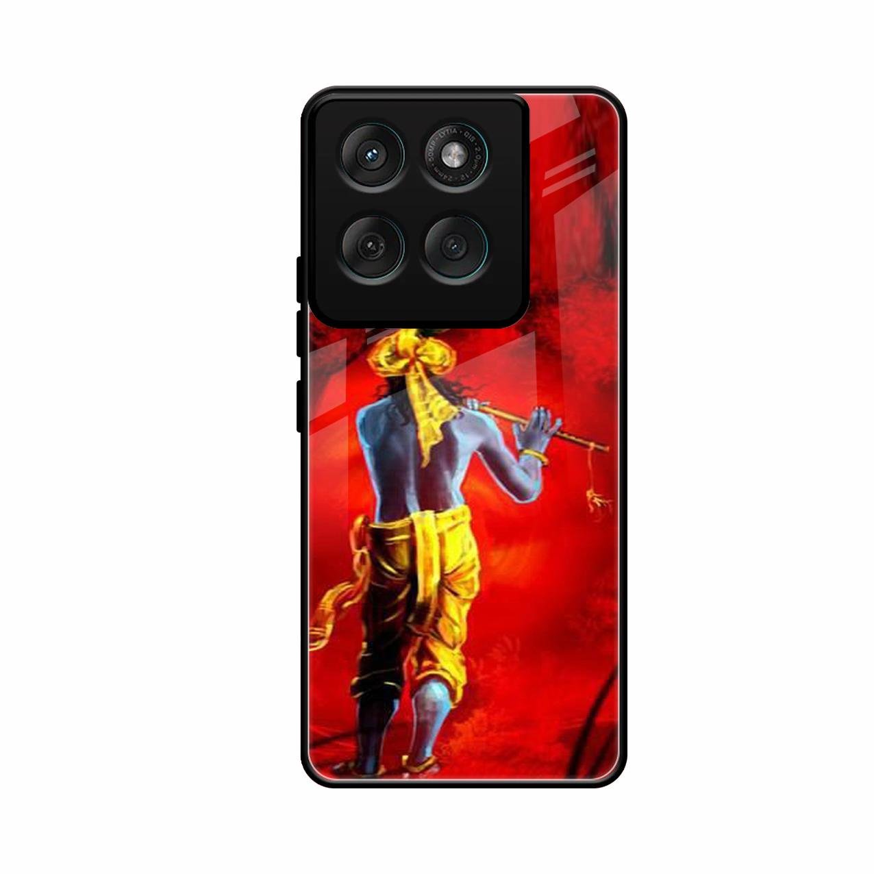 Mystic Krishna Flute Phone Case For Motorola Edge 70 Fusion 5G