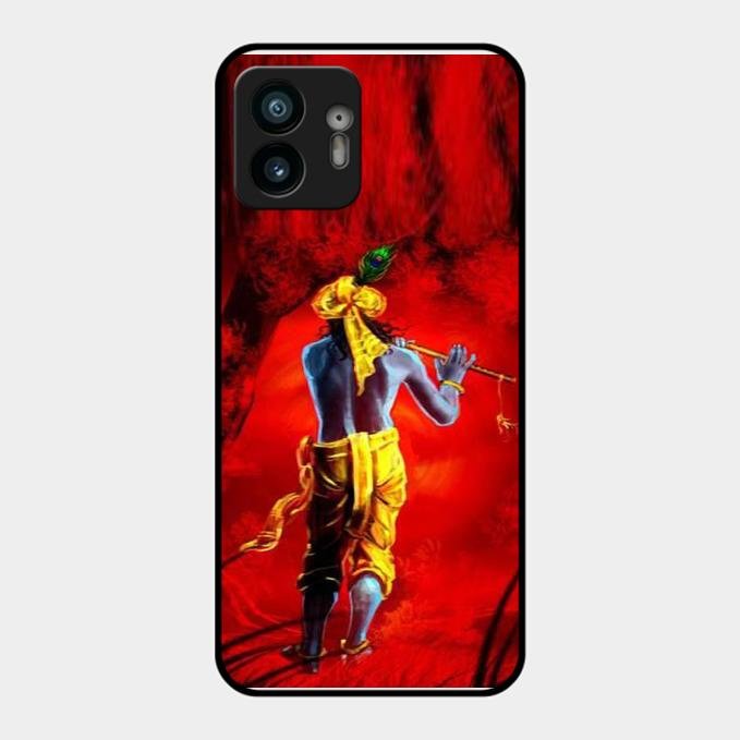 Mystic Krishna Flute Phone Case For Nothing Phone 2