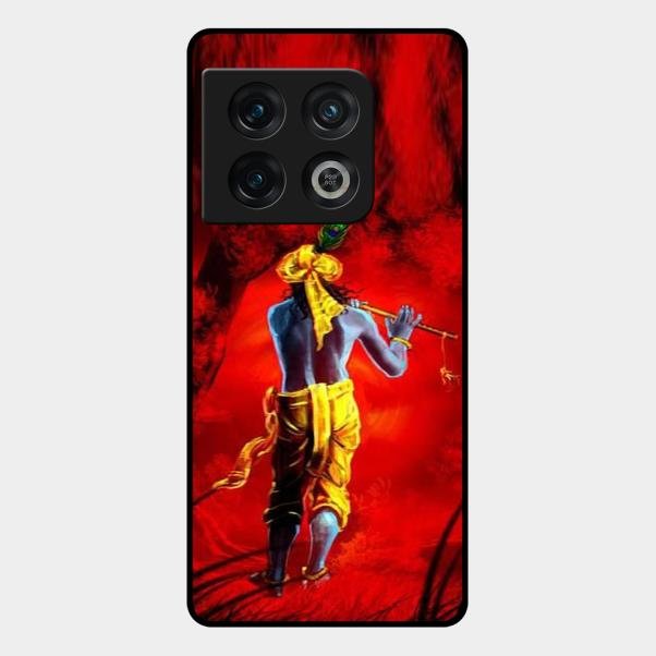 Mystic Krishna Flute Phone Case For Oneplus 10 Pro 5G