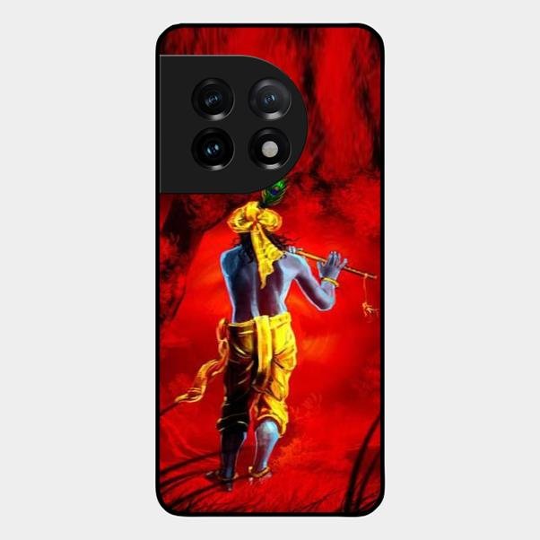Mystic Krishna Flute Phone Case For Oneplus 11 5G
