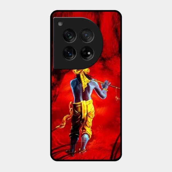 Mystic Krishna Flute Phone Case For Oneplus 12 5G