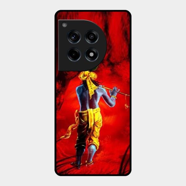 Mystic Krishna Flute Phone Case For Oneplus 12R 5G