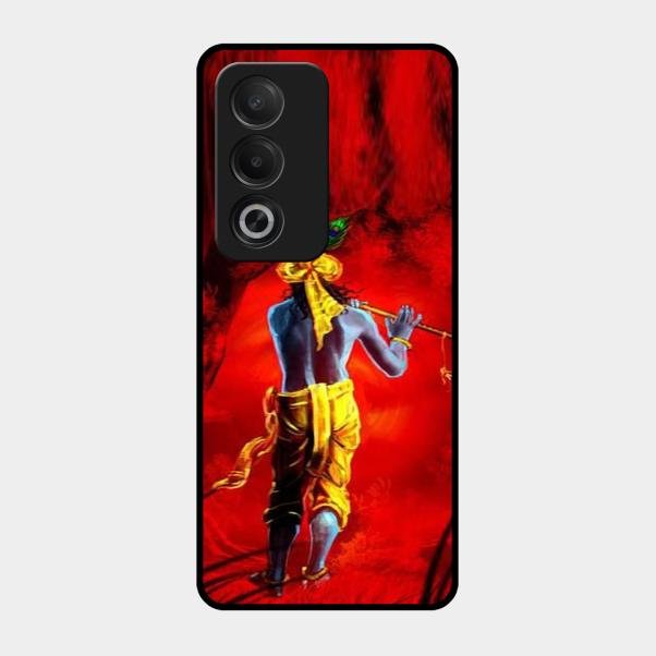 Mystic Krishna Flute Phone Case For Oppo A3 Pro 5G