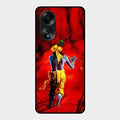Mystic Krishna Flute Phone Case For Oppo A58