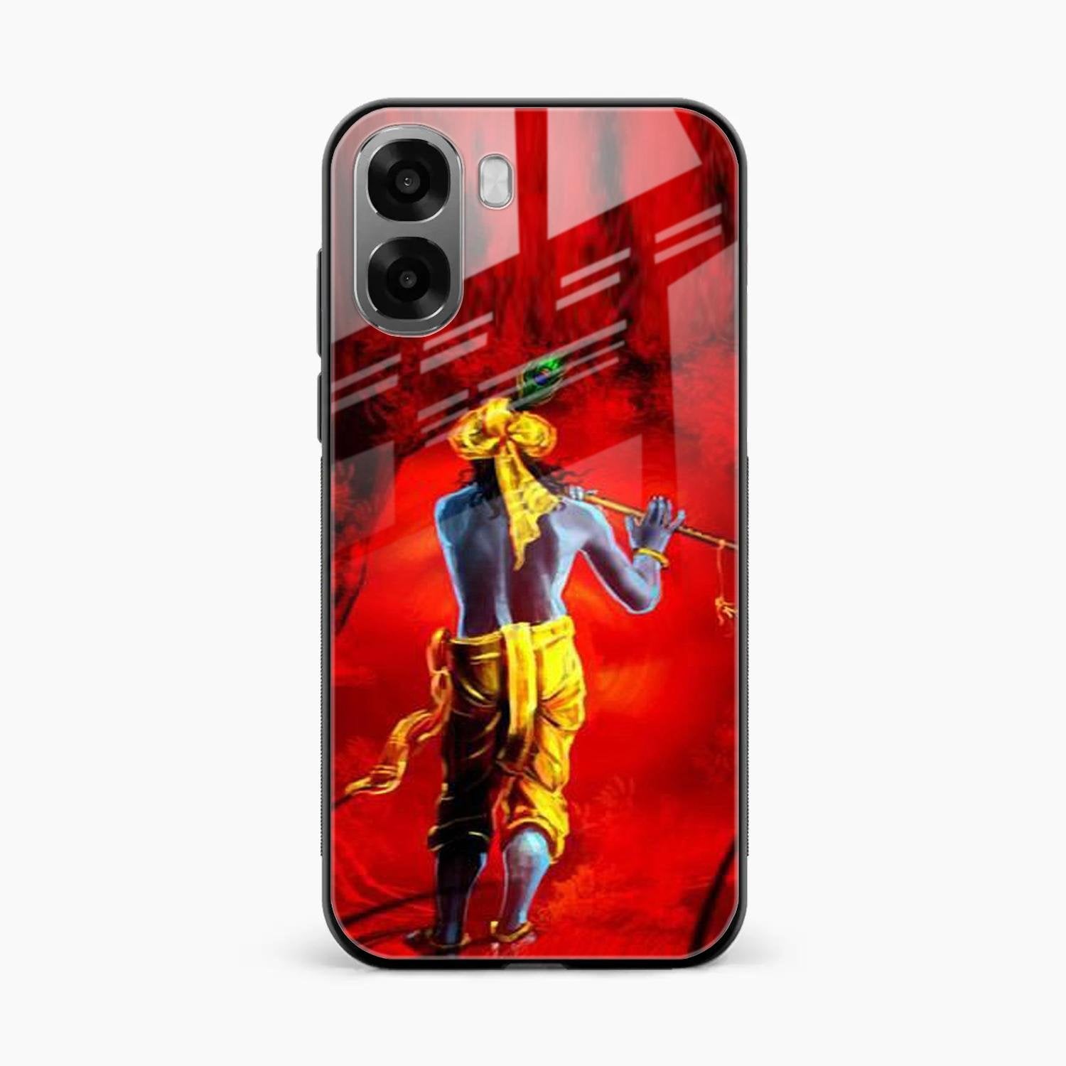 Mystic Krishna Flute Phone Case For Oppo A6X 5G