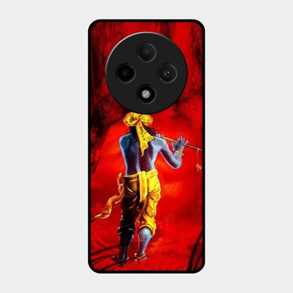 Mystic Krishna Flute Phone Case For Oppo F27 Pro Plus 5G