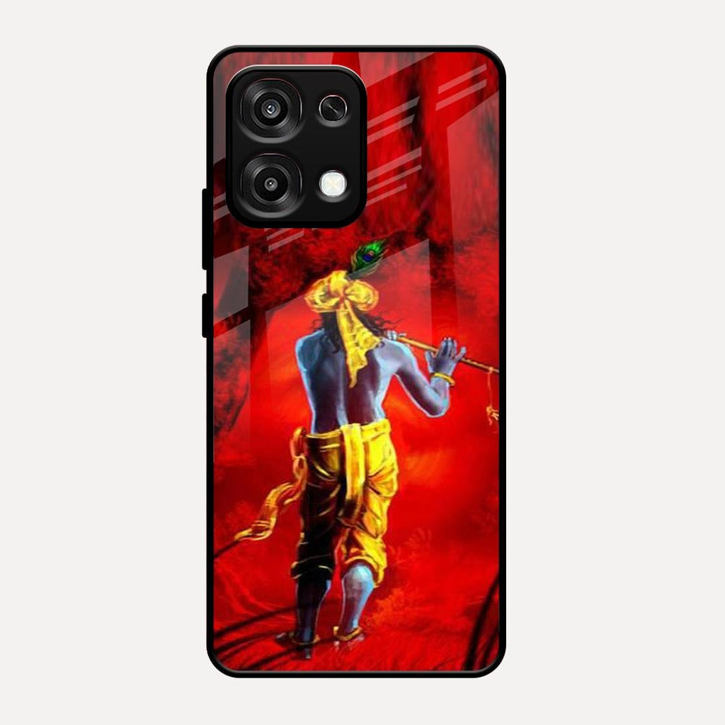 Mystic Krishna Flute Phone Case For Oppo F31 5G