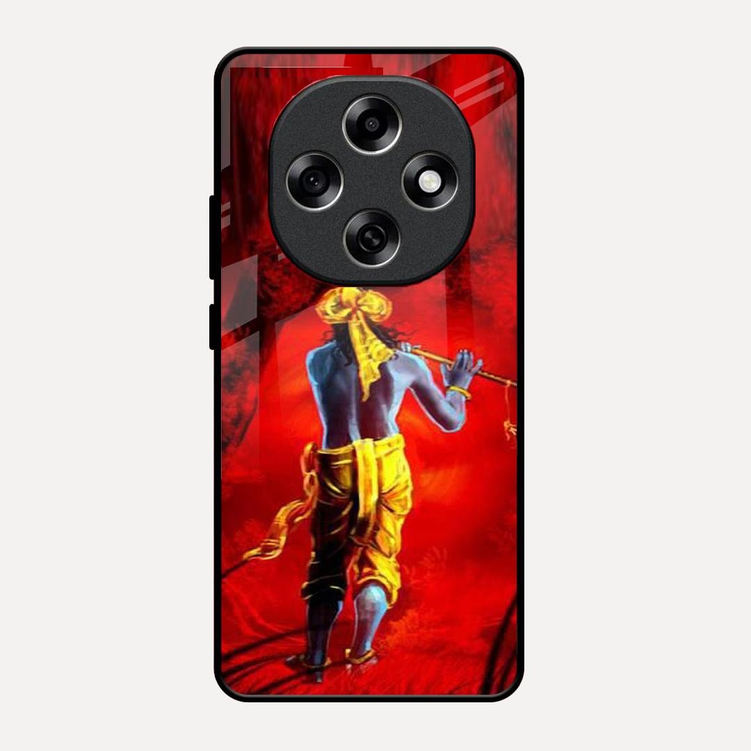Mystic Krishna Flute Phone Case For Oppo F31 Pro 5G