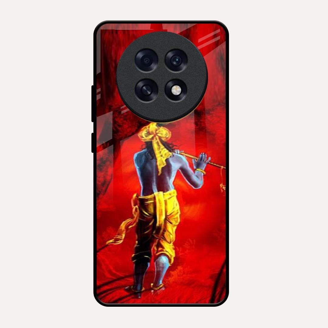 Mystic Krishna Flute Phone Case For Oppo F31 Pro Plus 5G