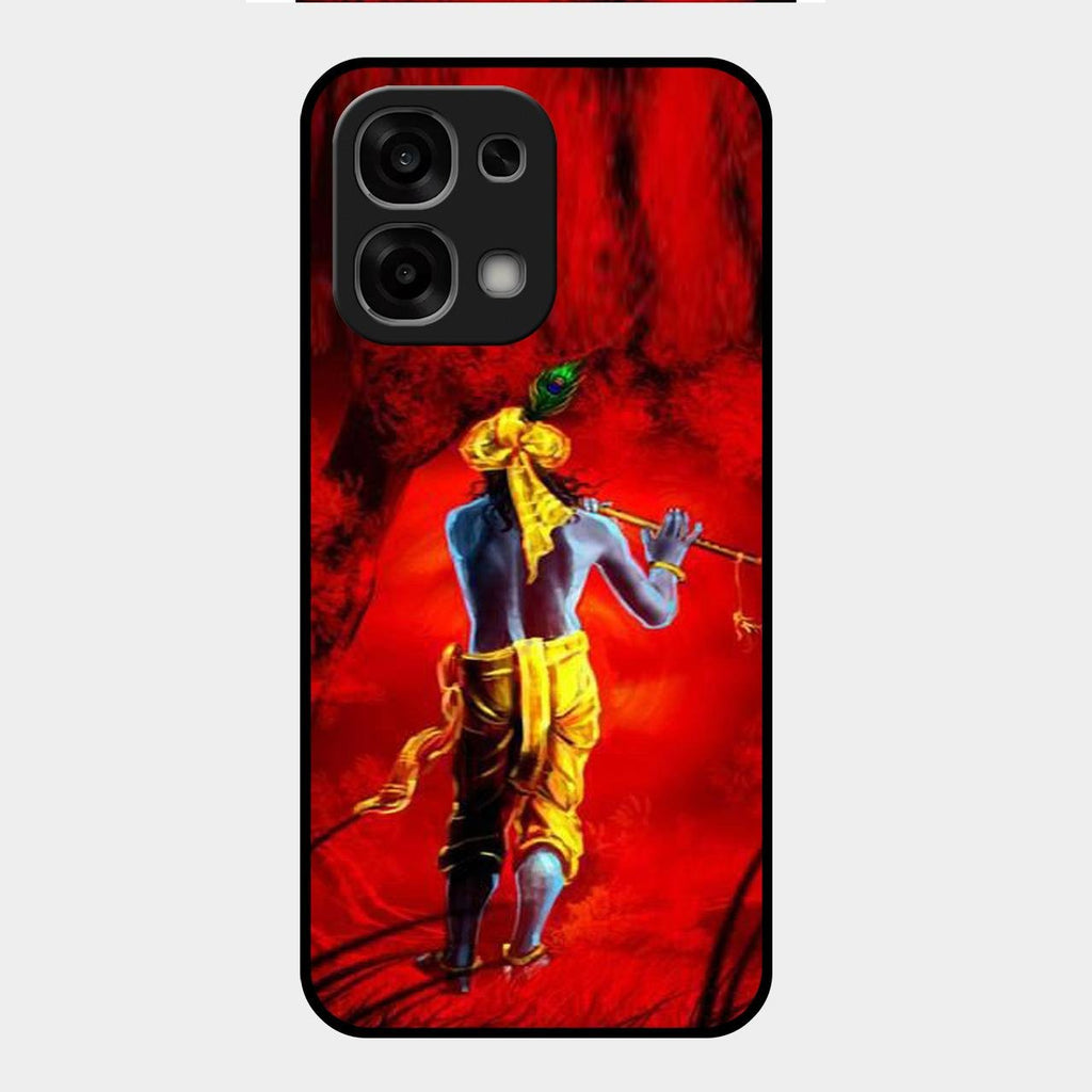 Mystic Krishna Flute Phone Case For Oppo F33 5G