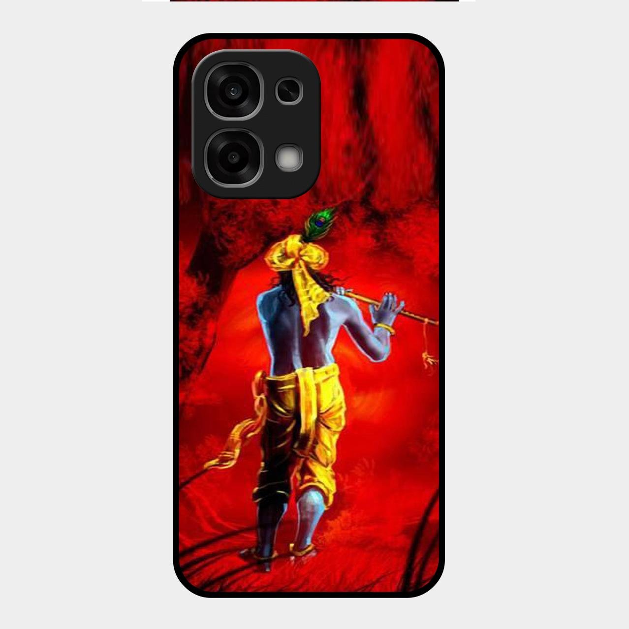 Mystic Krishna Flute Phone Case For Oppo F33 5G