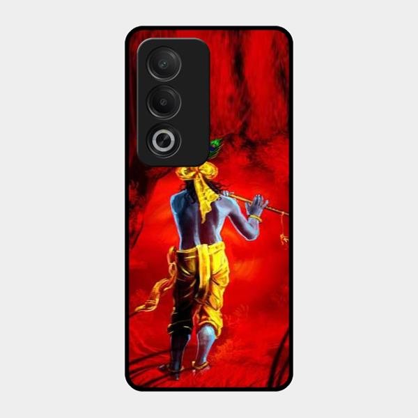 Mystic Krishna Flute Phone Case For Oppo K12X 5G