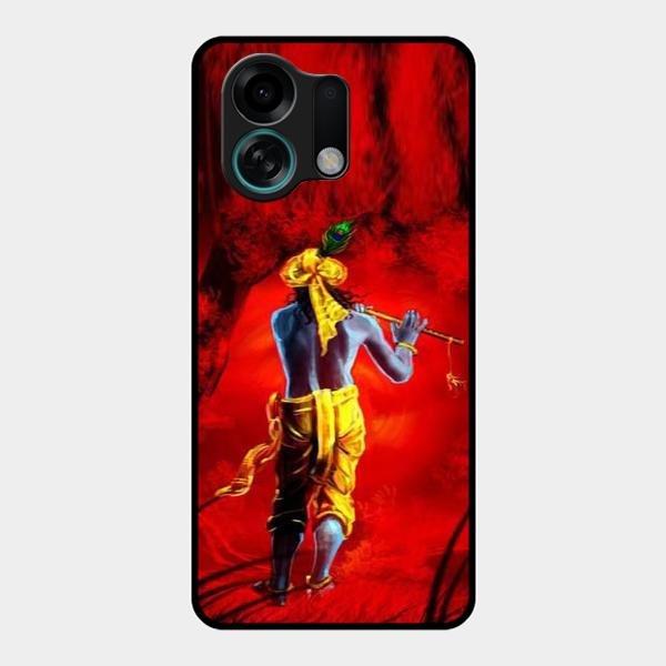 Mystic Krishna Flute Phone Case For Oppo K13 Turbo 5G