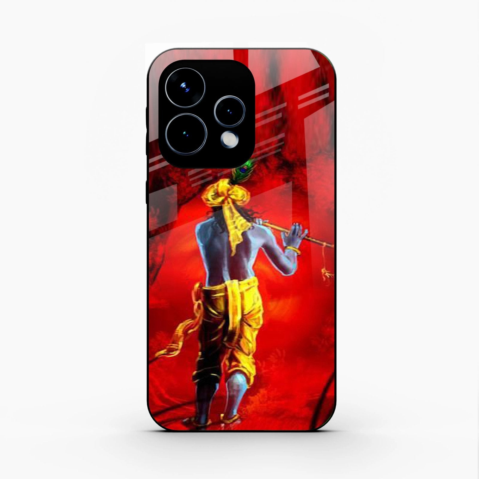 Mystic Krishna Flute Phone Case For Oppo Reno 15 5G