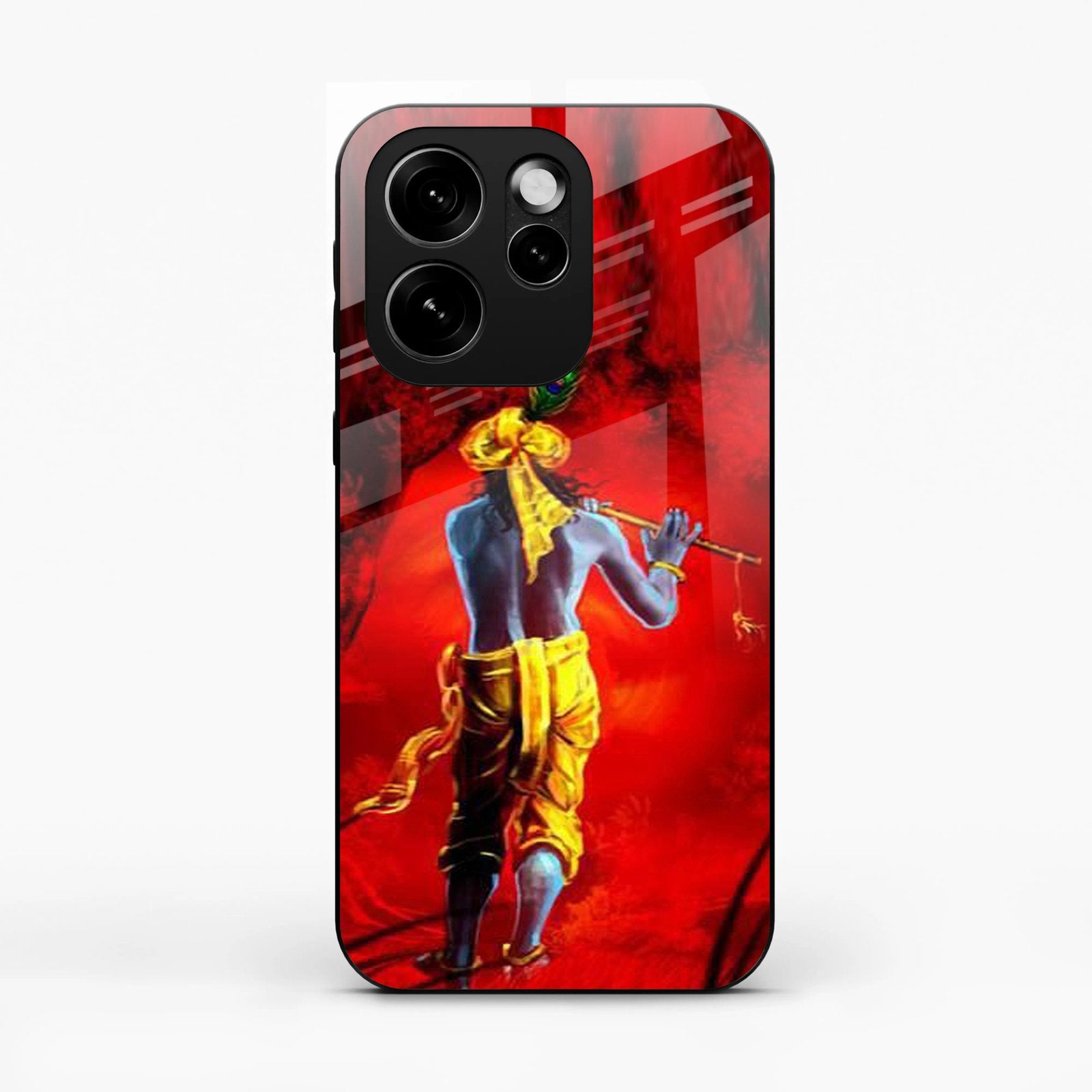 Mystic Krishna Flute Phone Case For Oppo Reno 15C 5G
