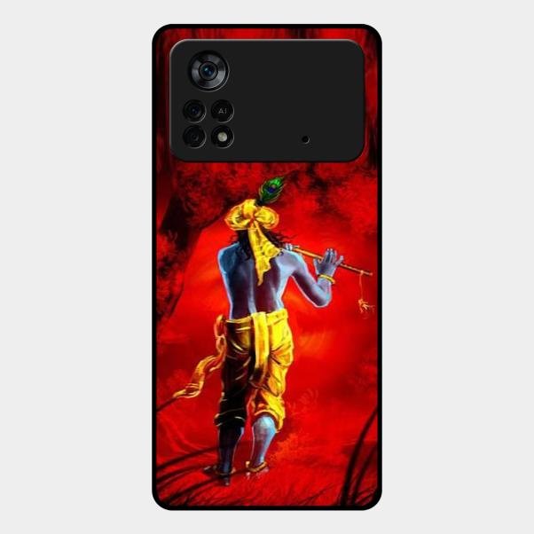 Mystic Krishna Flute Phone Case For Poco X4 Pro 5G