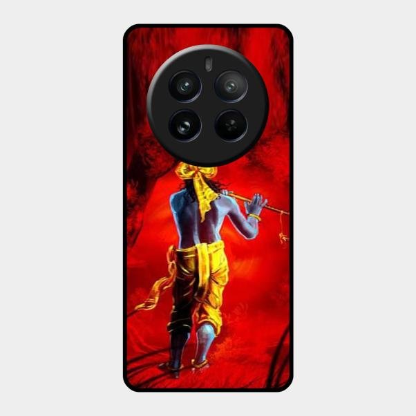 Mystic Krishna Flute Phone Case For Realme 12 Pro Plus 5G