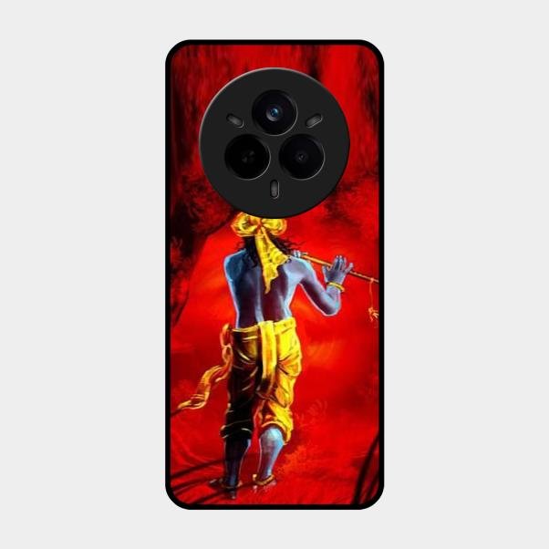 Mystic Krishna Flute Phone Case For Realme 14 Pro Plus 5G
