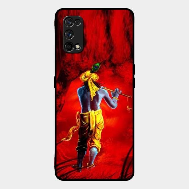 Mystic Krishna Flute Phone Case For Realme 7 Pro