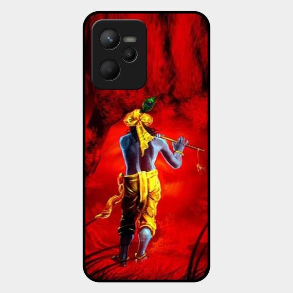 Mystic Krishna Flute Phone Case For Realme C35