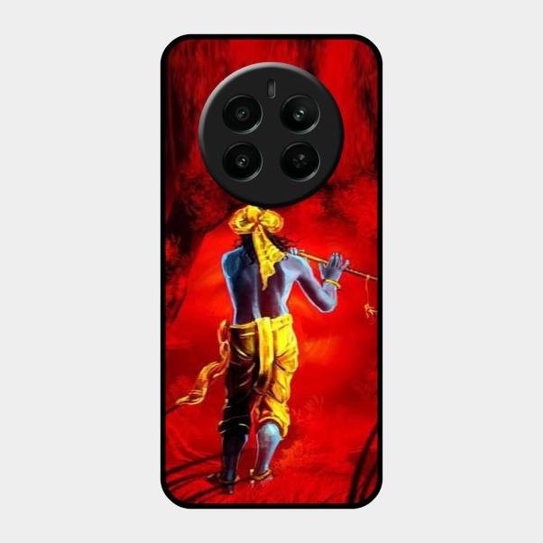 Mystic Krishna Flute Phone Case For Realme Narzo 70 5G