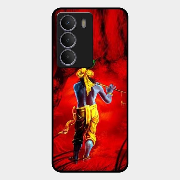 Mystic Krishna Flute Phone Case For Realme P3 Lite 5G