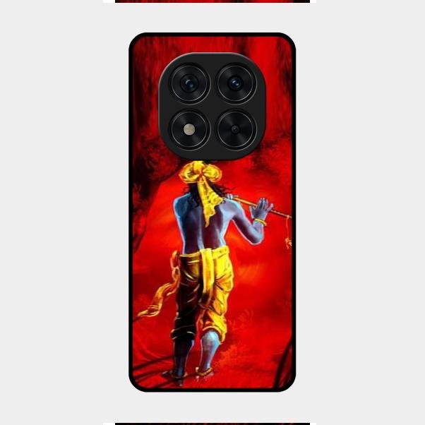 Mystic Krishna Flute Phone Case For Redmi Note 14 Pro 5G