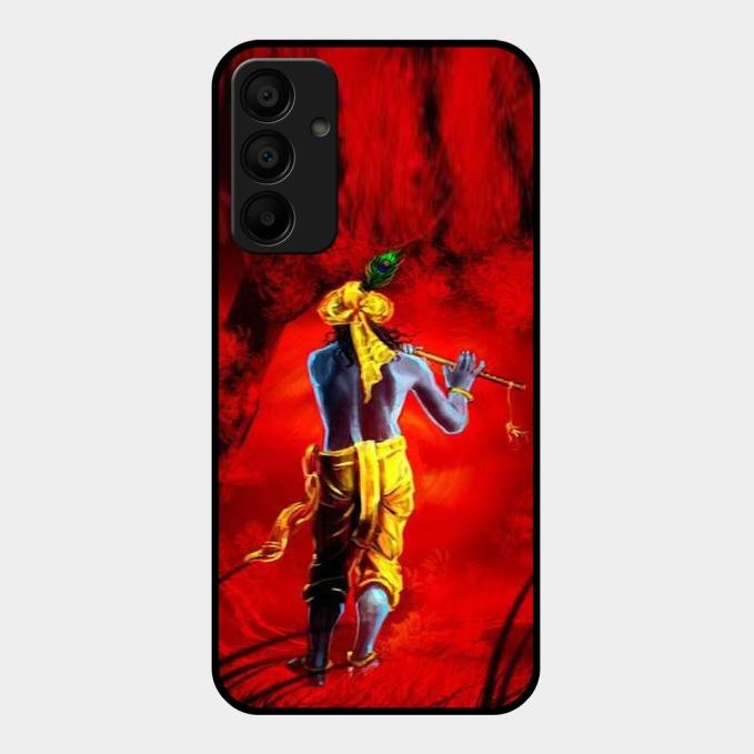 Mystic Krishna Flute Phone Case For Samsung Galaxy A15 5G