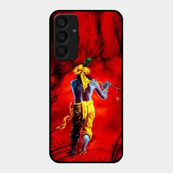 Mystic Krishna Flute Phone Case For Samsung Galaxy A25 5G