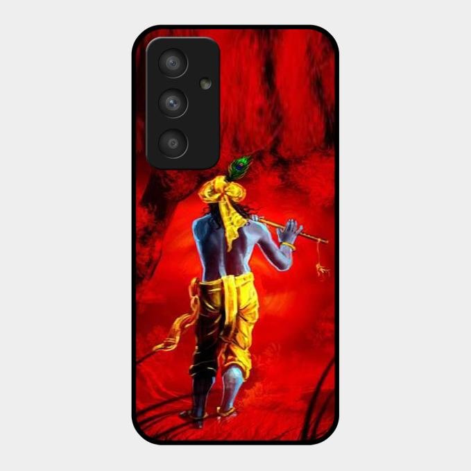 Mystic Krishna Flute Phone Case For Samsung Galaxy A54 5G