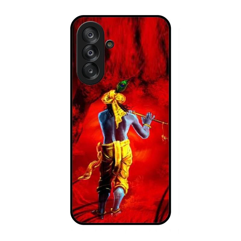 Mystic Krishna Flute Phone Case For Samsung Galaxy F17 5G