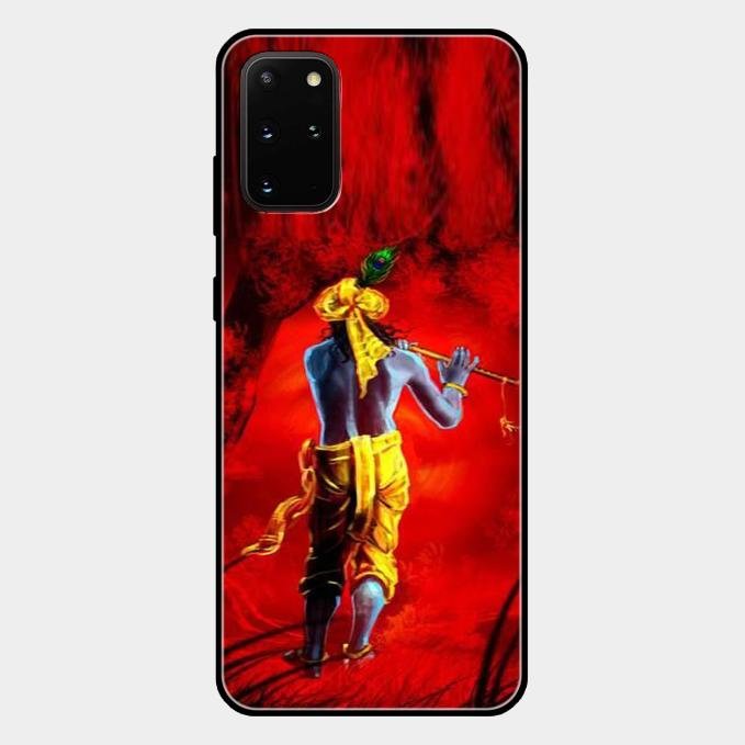 Mystic Krishna Flute Phone Case For Samsung Galaxy S20 Plus